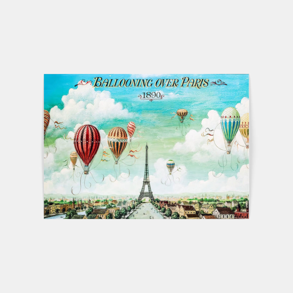 Up, Up and Away ballooning poster