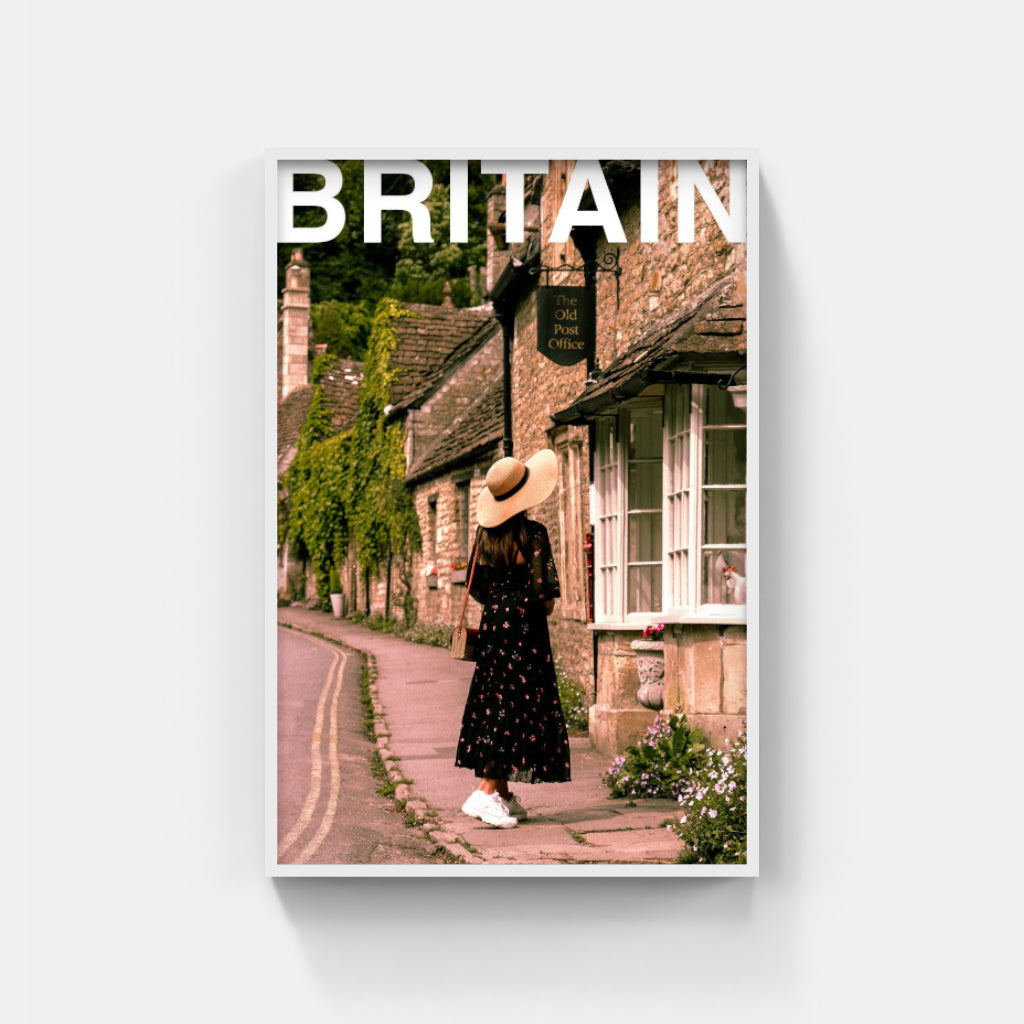 Britain - Pretty as a Postcard poster