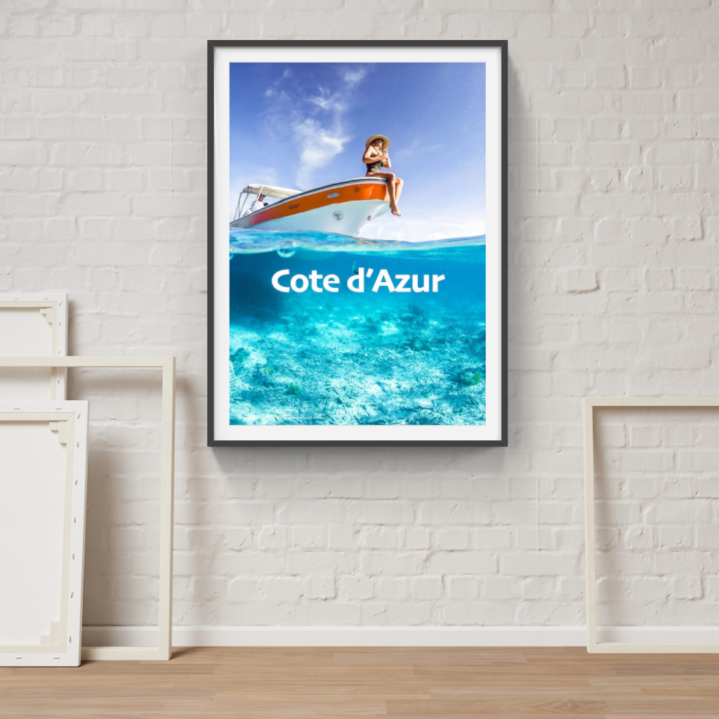 Côte d'Azur poster