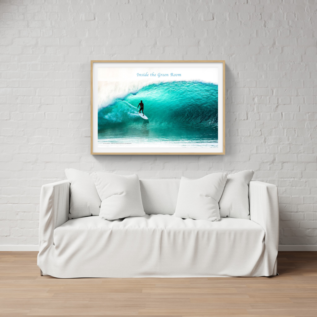 Inside the Green Room surfing poster