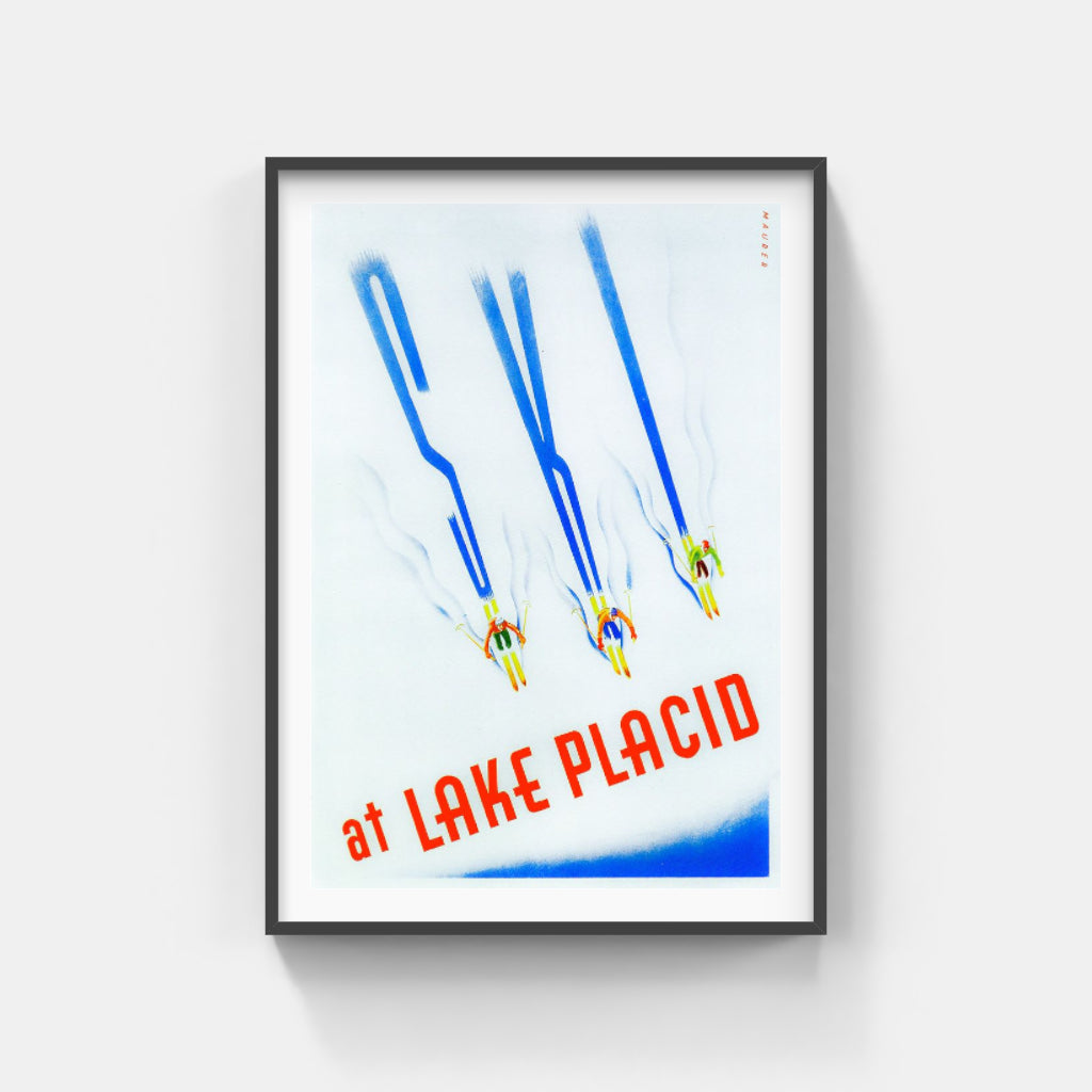 Ski Lake Placid poster
