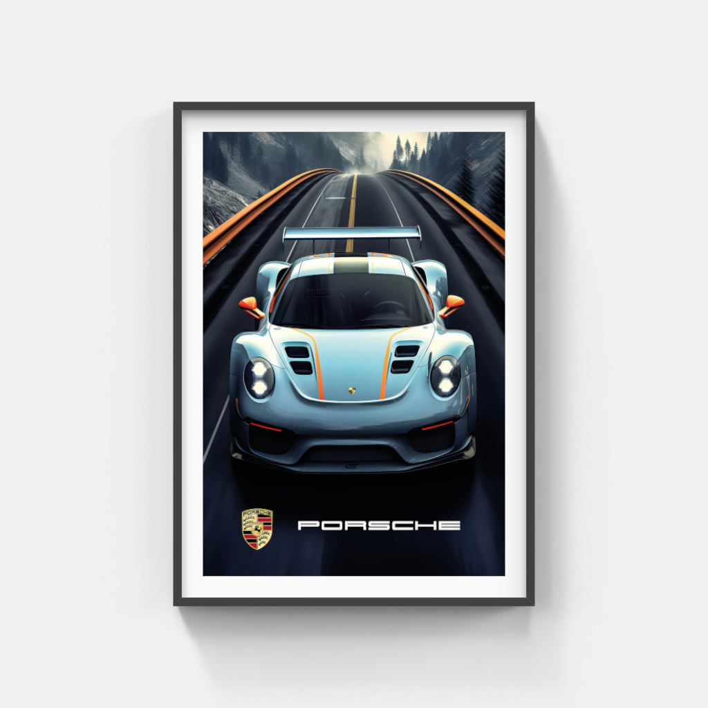 Porsche GT3 poster