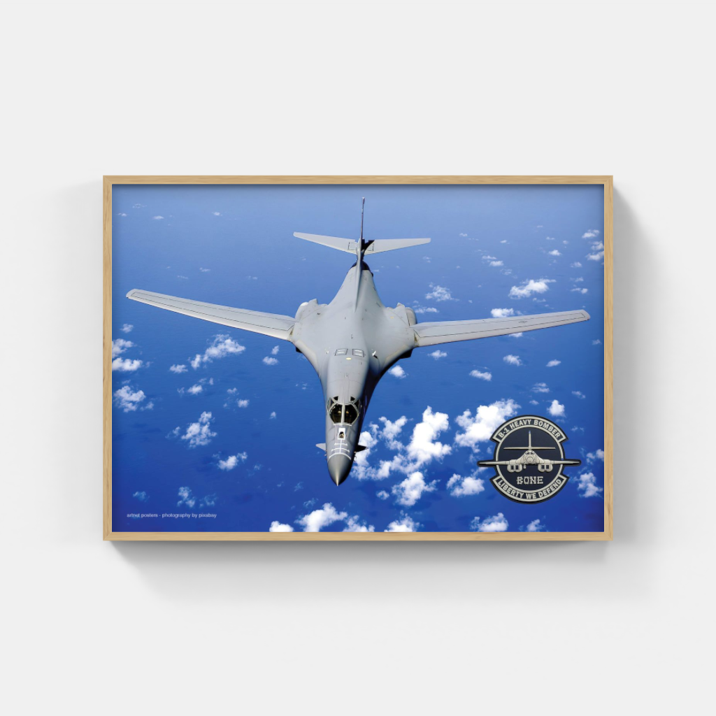 B1 Lancer Bomber poster