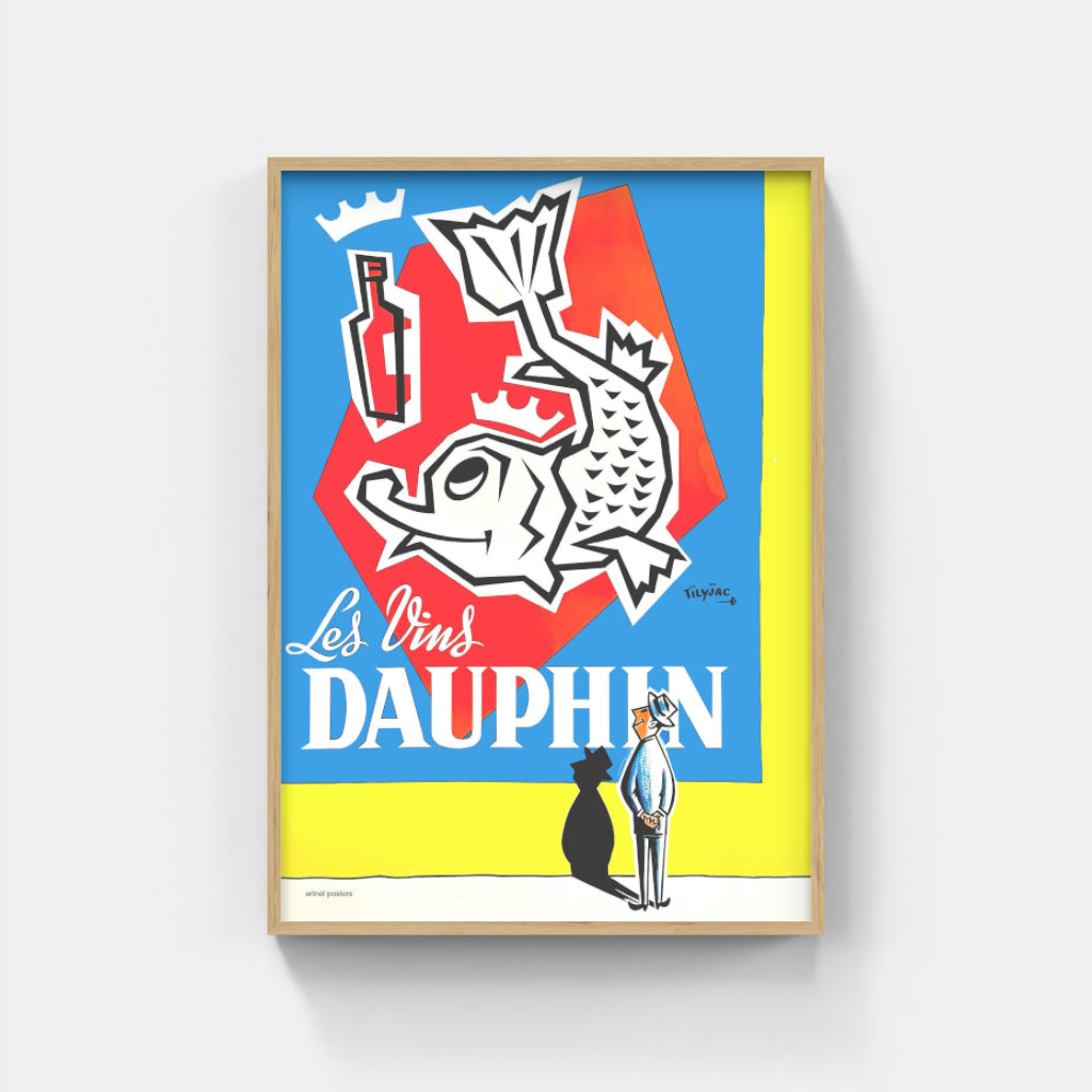 Vins d'Anjou retro poster