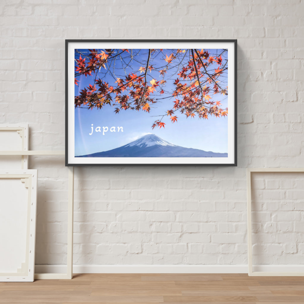 Mt Fuji poster