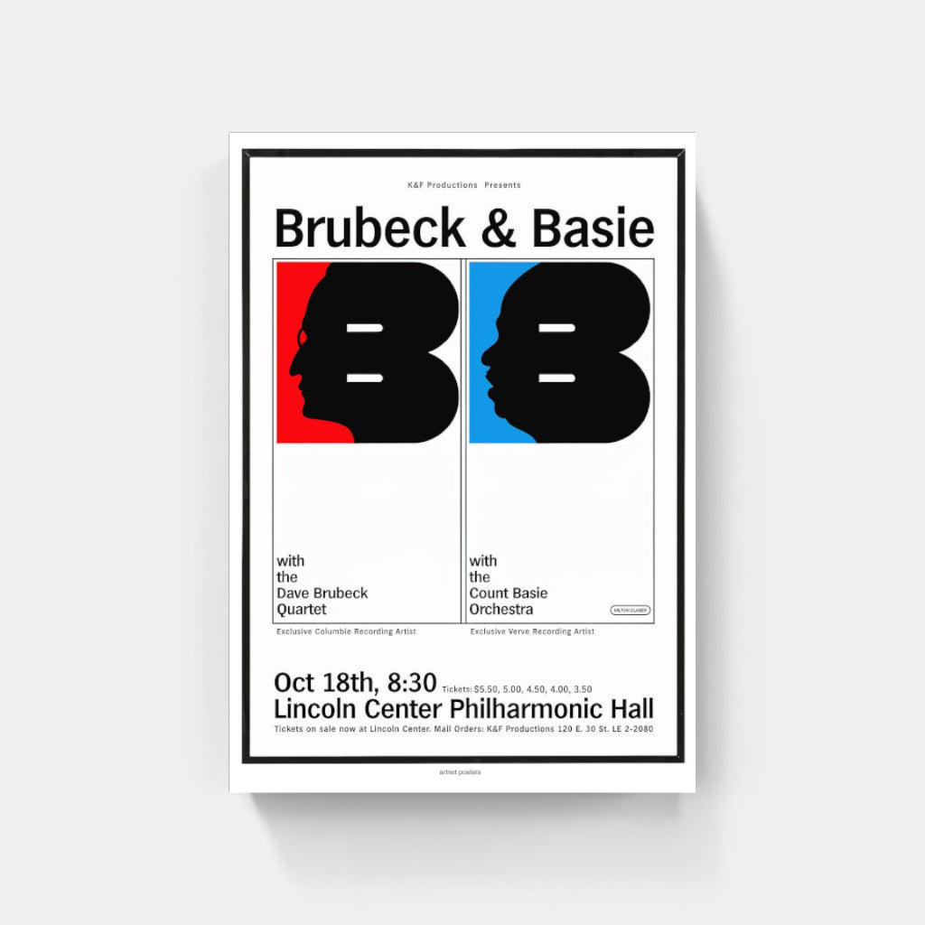 Brubeck & Basie poster