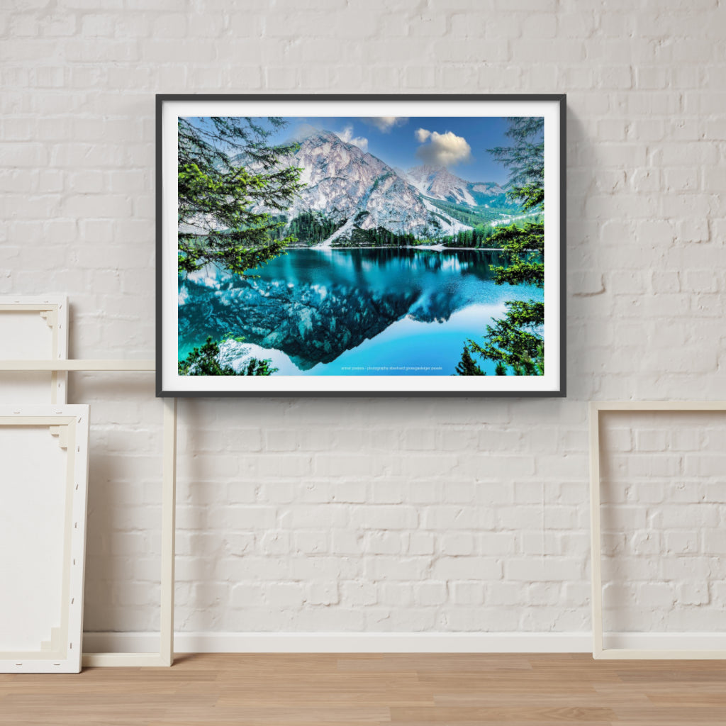 Lake Reflection poster