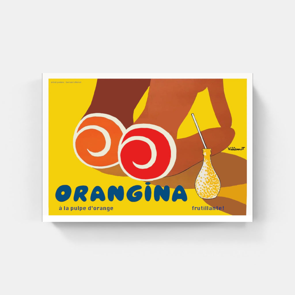 Orangina - Bernard Villemot poster
