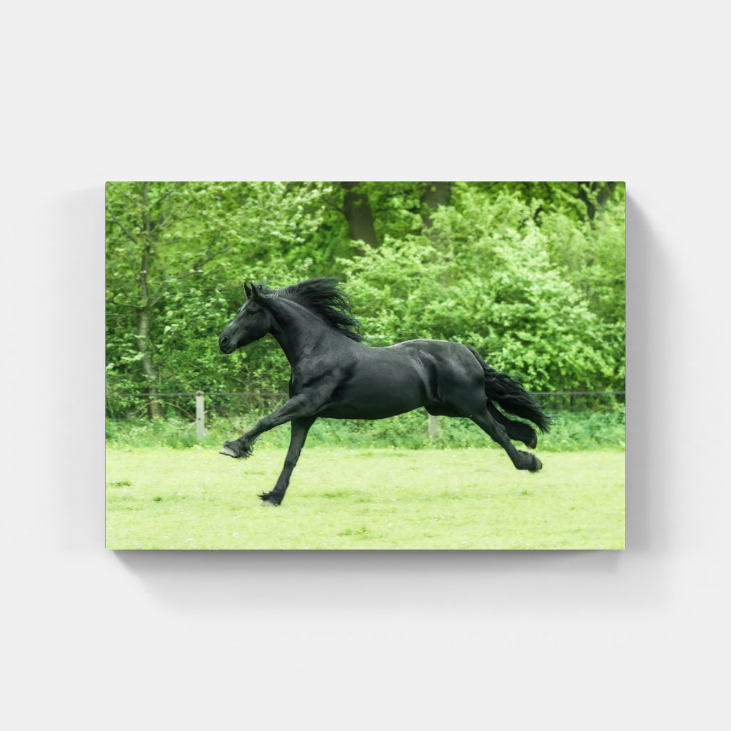Running Wild horse poster