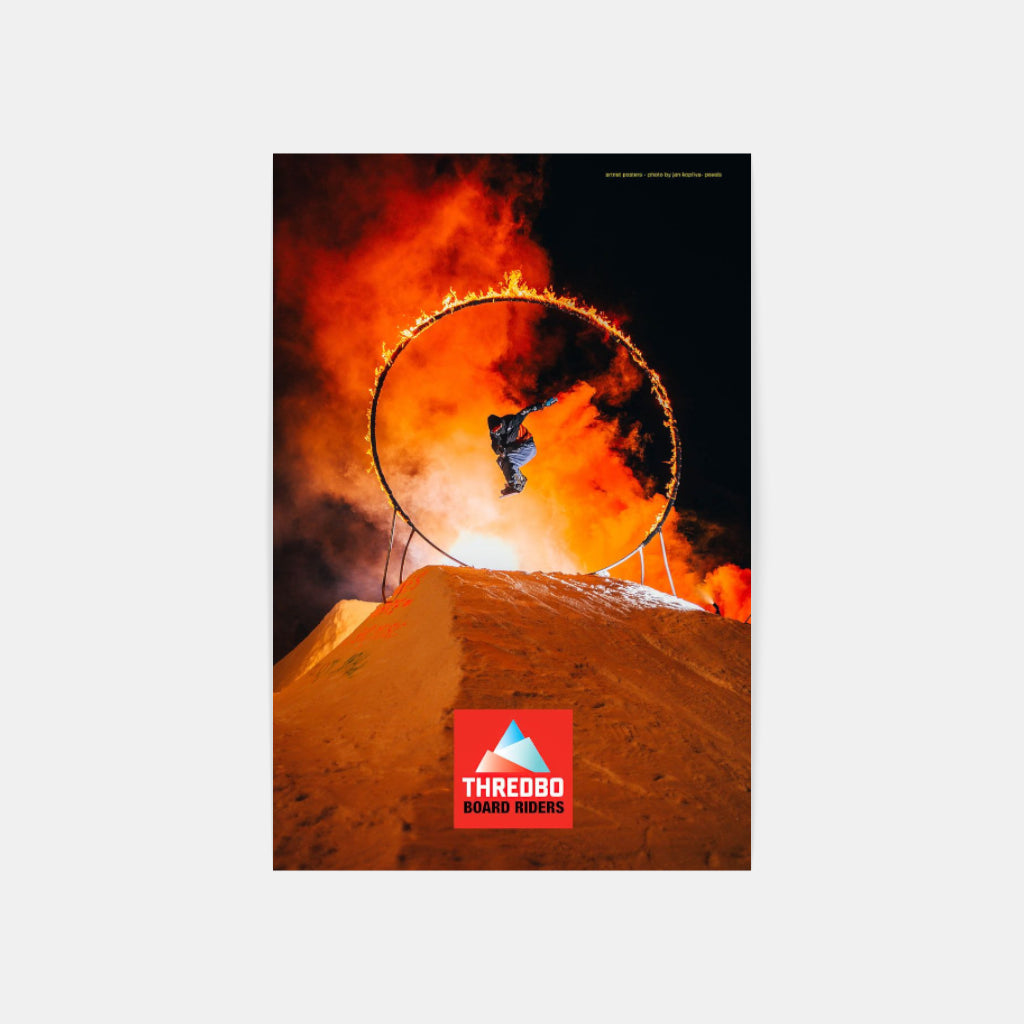 Snowboarding Thredbo poster