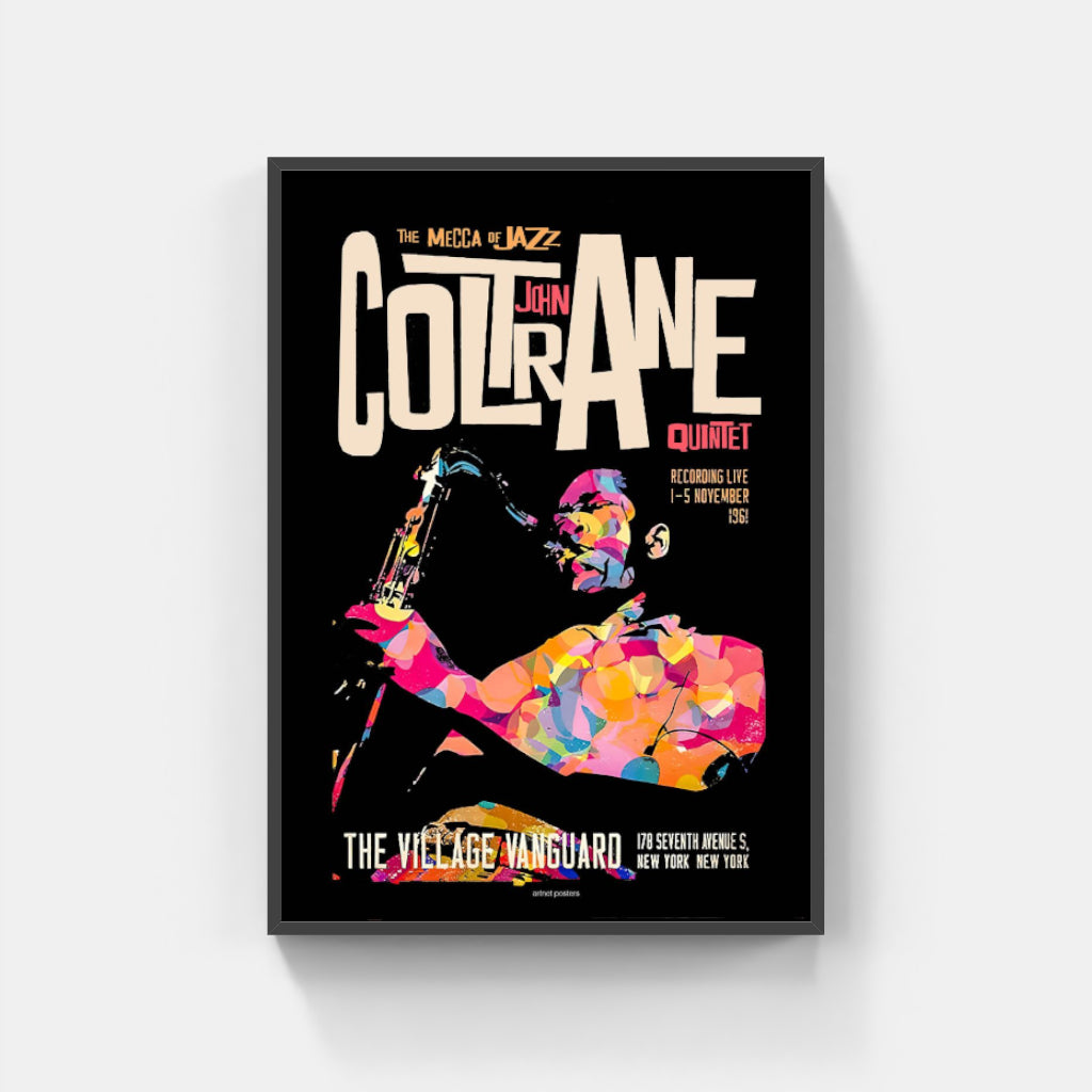 John Coltrane Village Vanguard poster