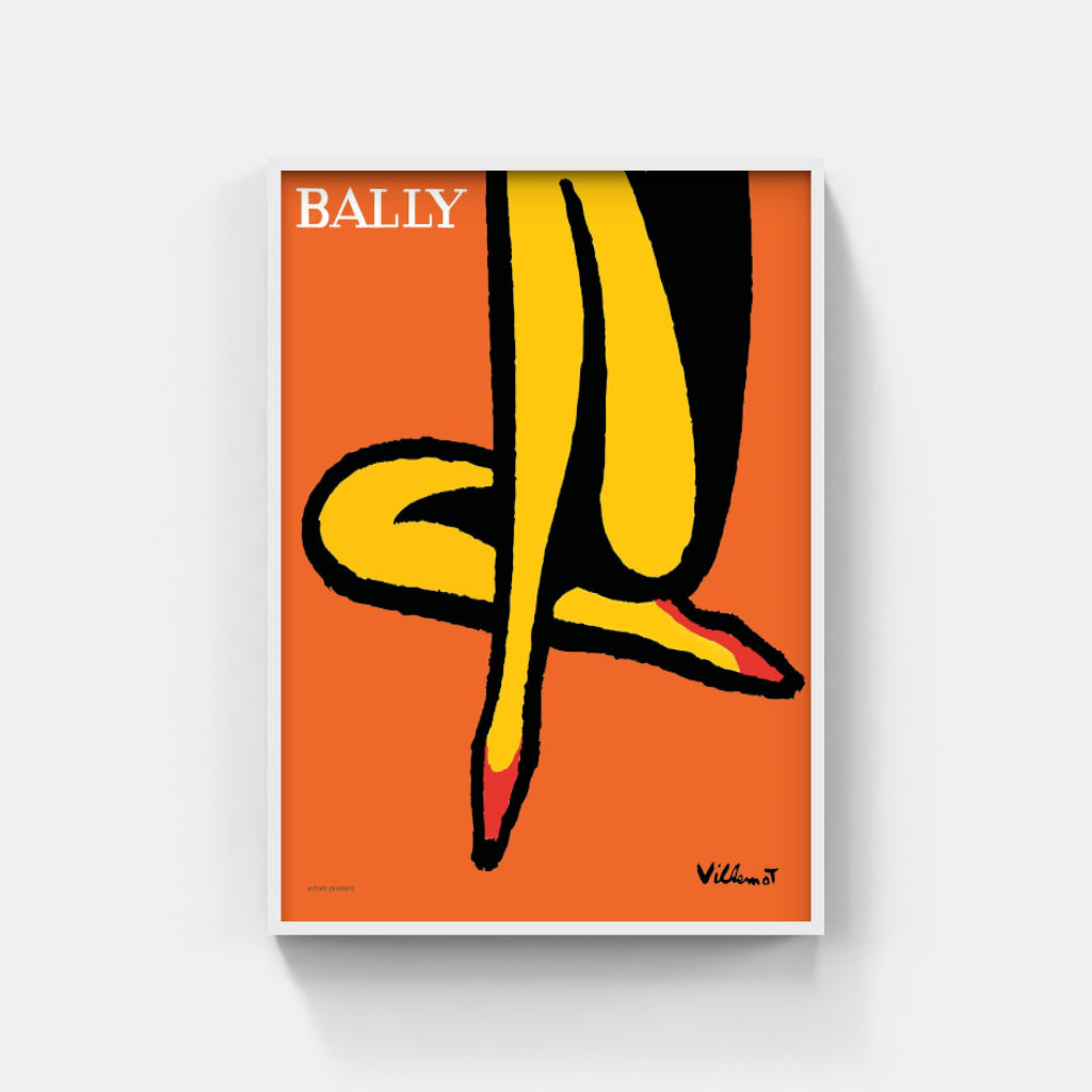 Bally by Villemot poster