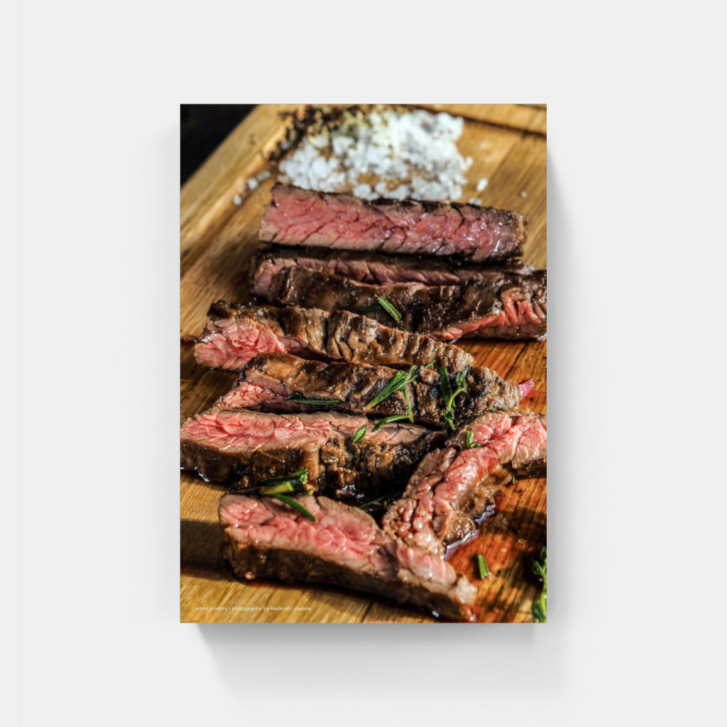 Reverse Seared Beef poster