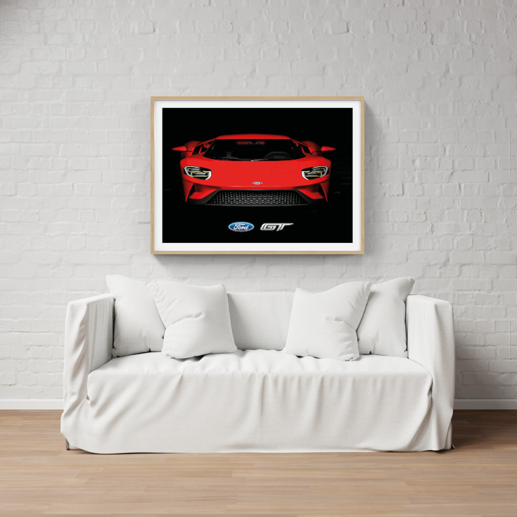 Ford GT poster