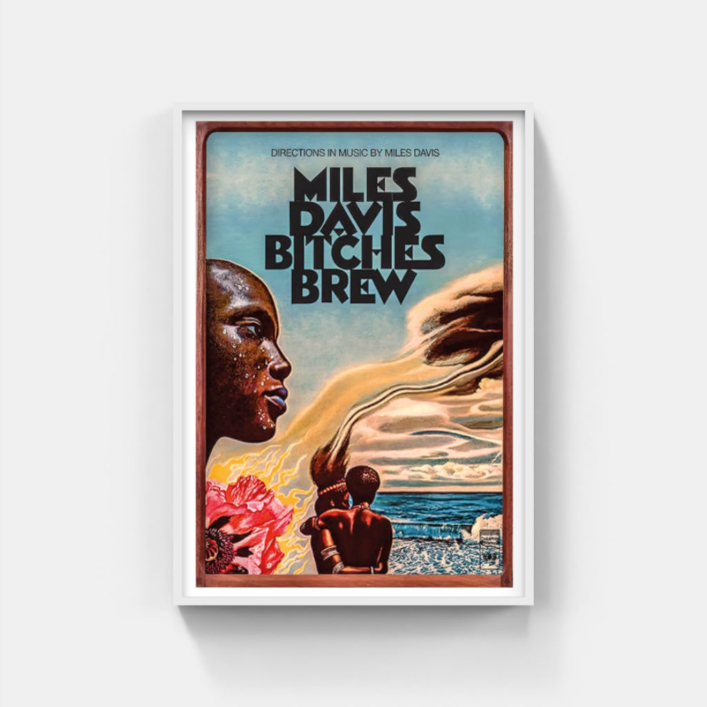 Miles Davis Bitches Brew poster