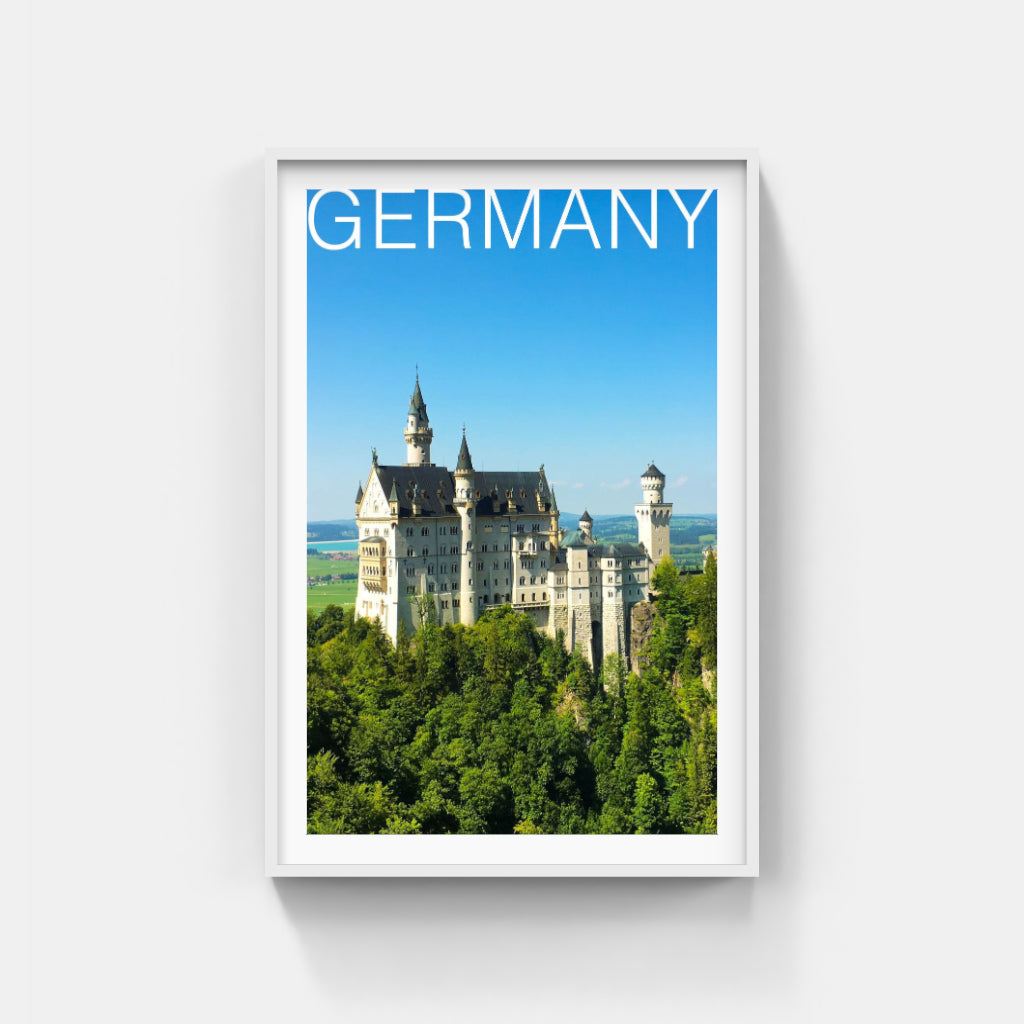Schloss Neuschwanstein - Germany poster