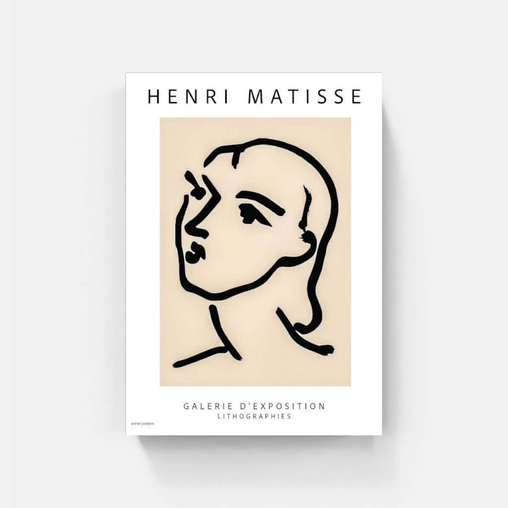 Henri Matisse Head poster
