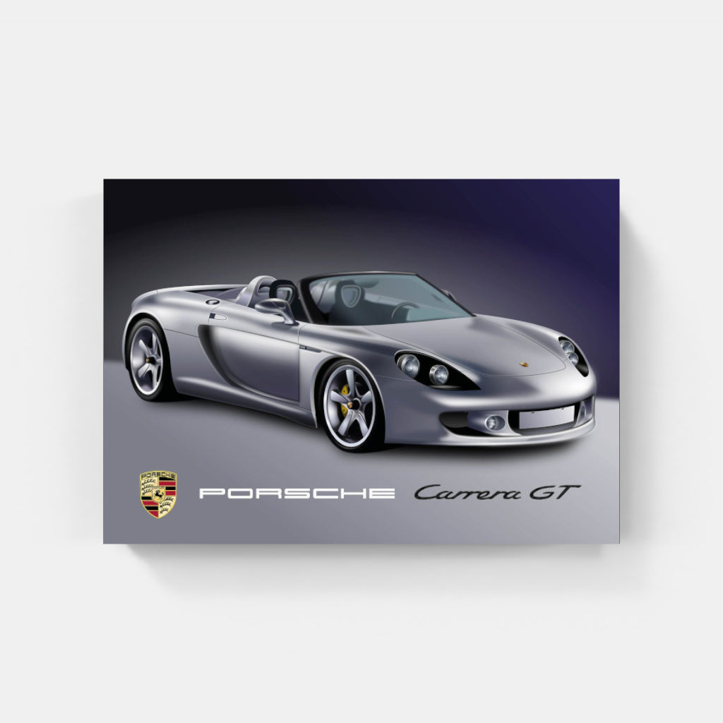 Porsche Carrera GT poster