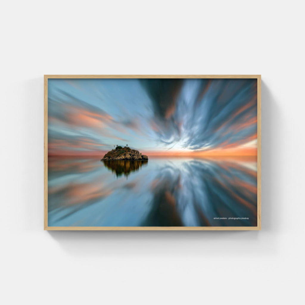 Lake Reflection poster