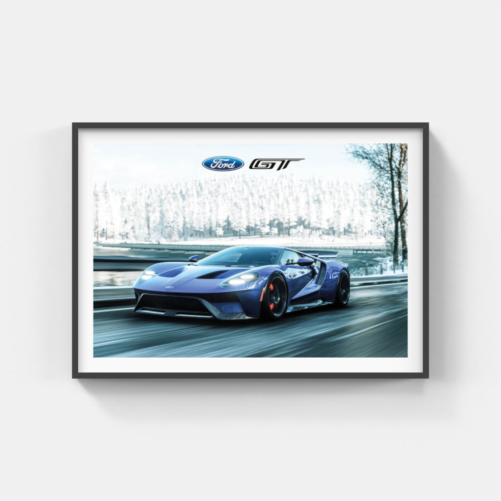 Ford GT 1 poster