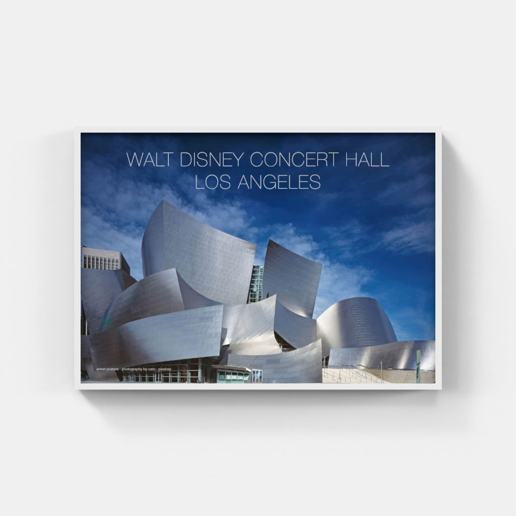 Walt Disney Concert Hall poster