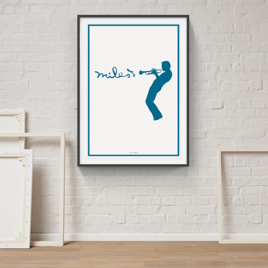 Miles Davis - Kind of Blue poster