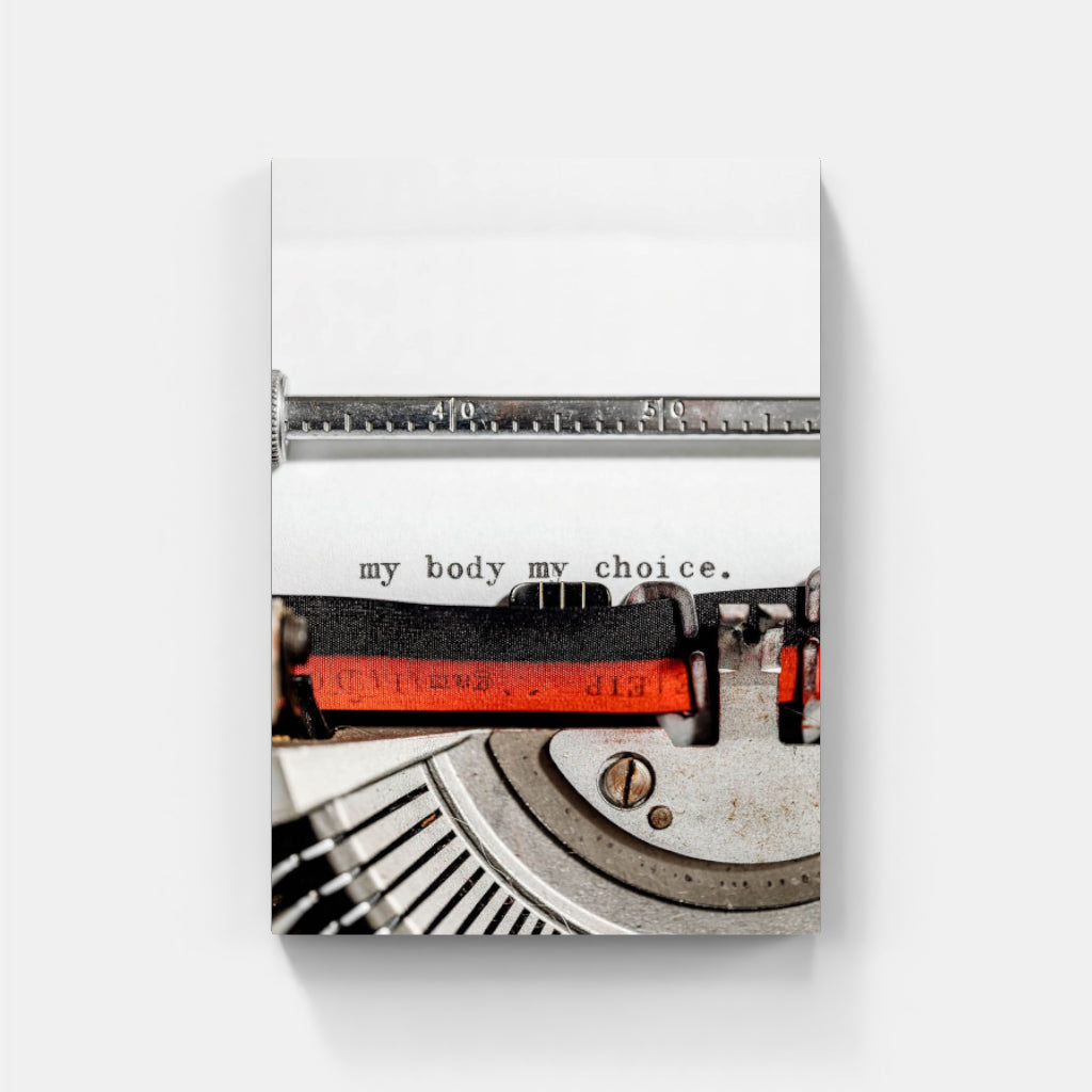 My Body My Choice poster