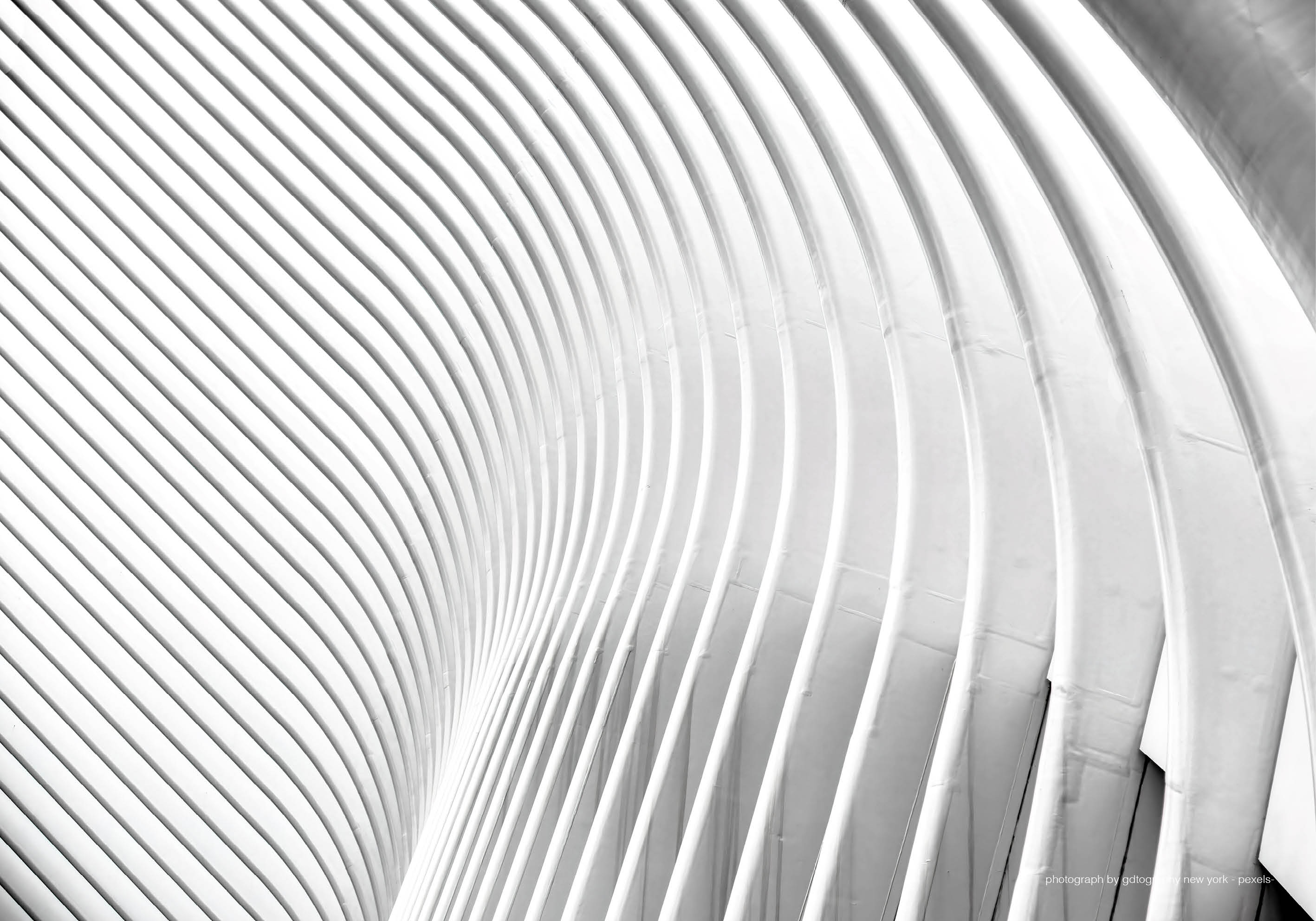 Ahead of the Curve - architectural poster