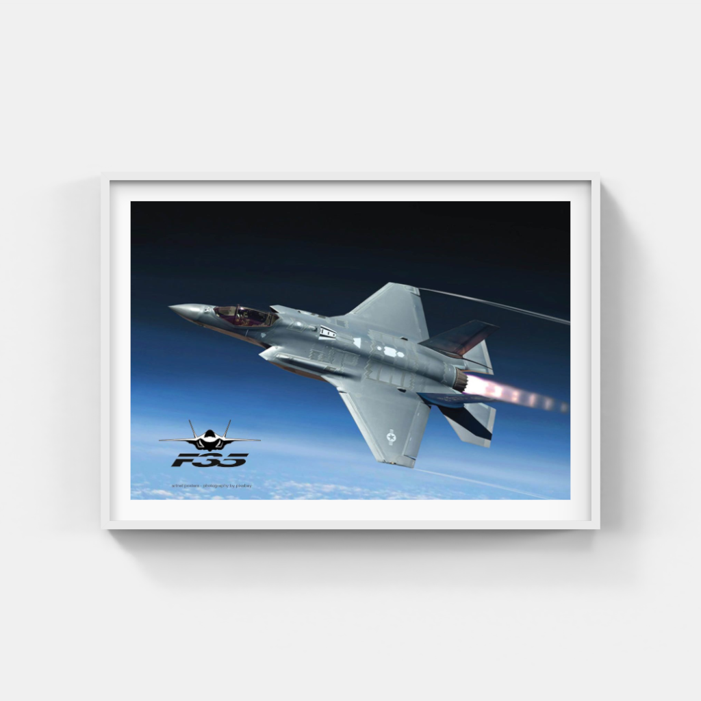 F35 Lightning poster