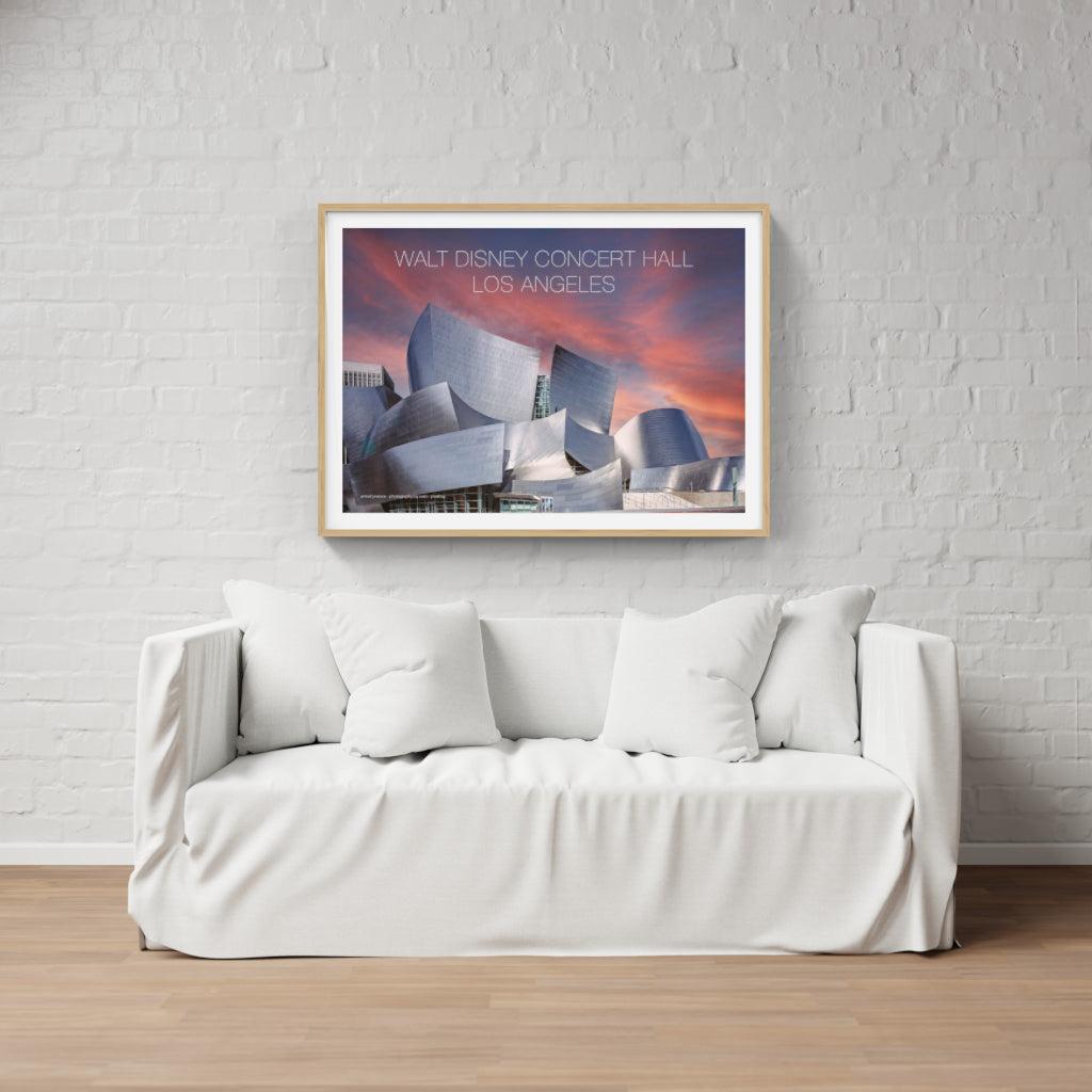 Walt Disney Concert Hall poster
