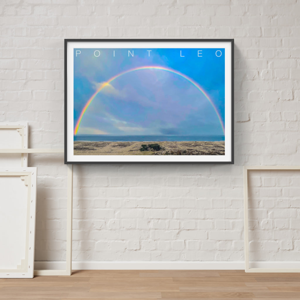 Point Leo Rainbow poster