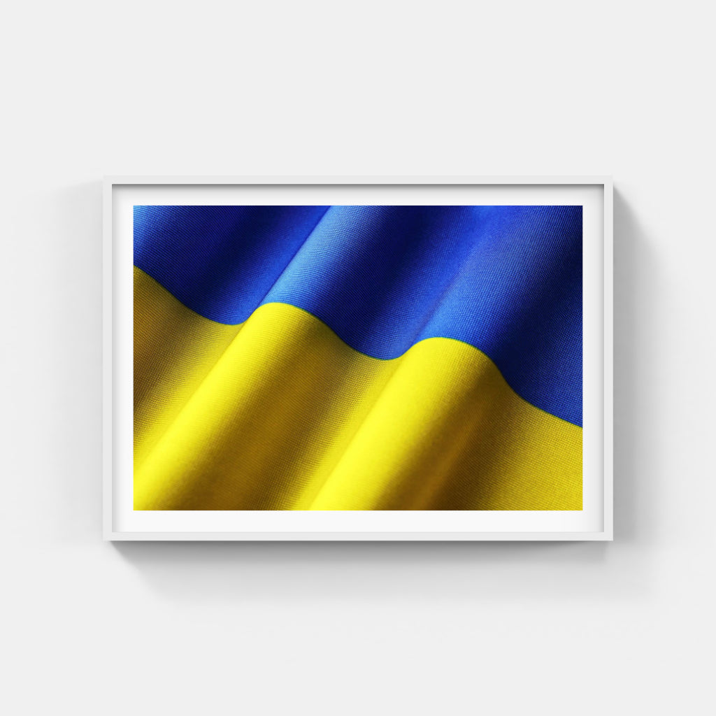 Ukraine Flag poster