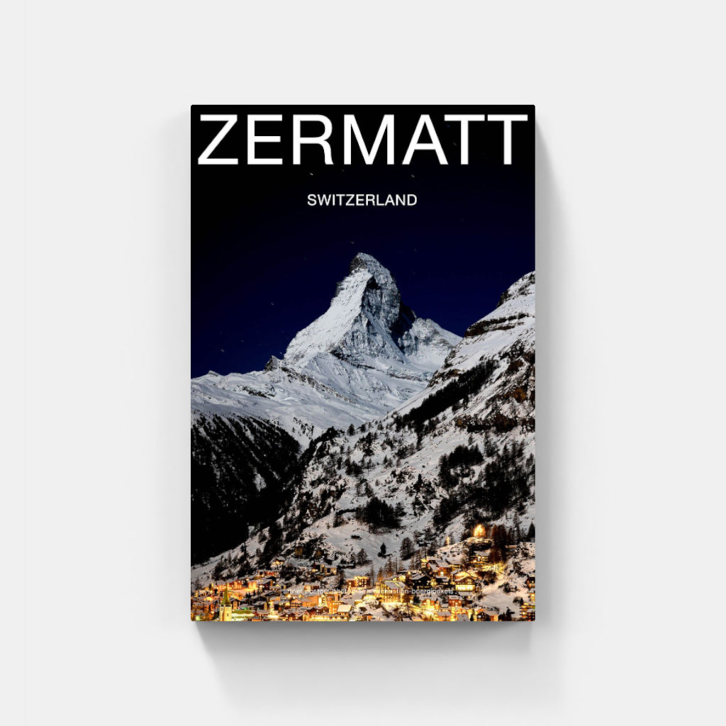 Moonlit Matterhorn poster