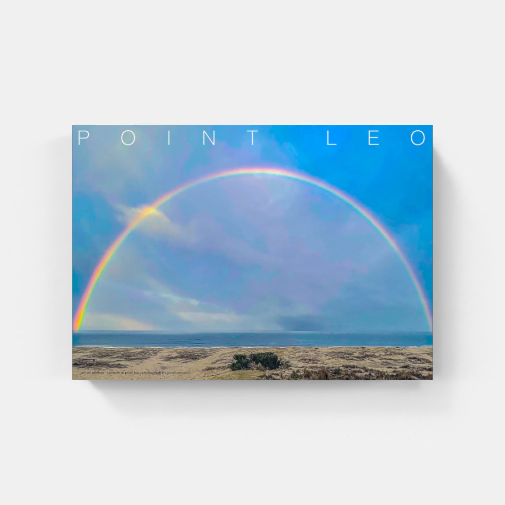 Point Leo Rainbow poster