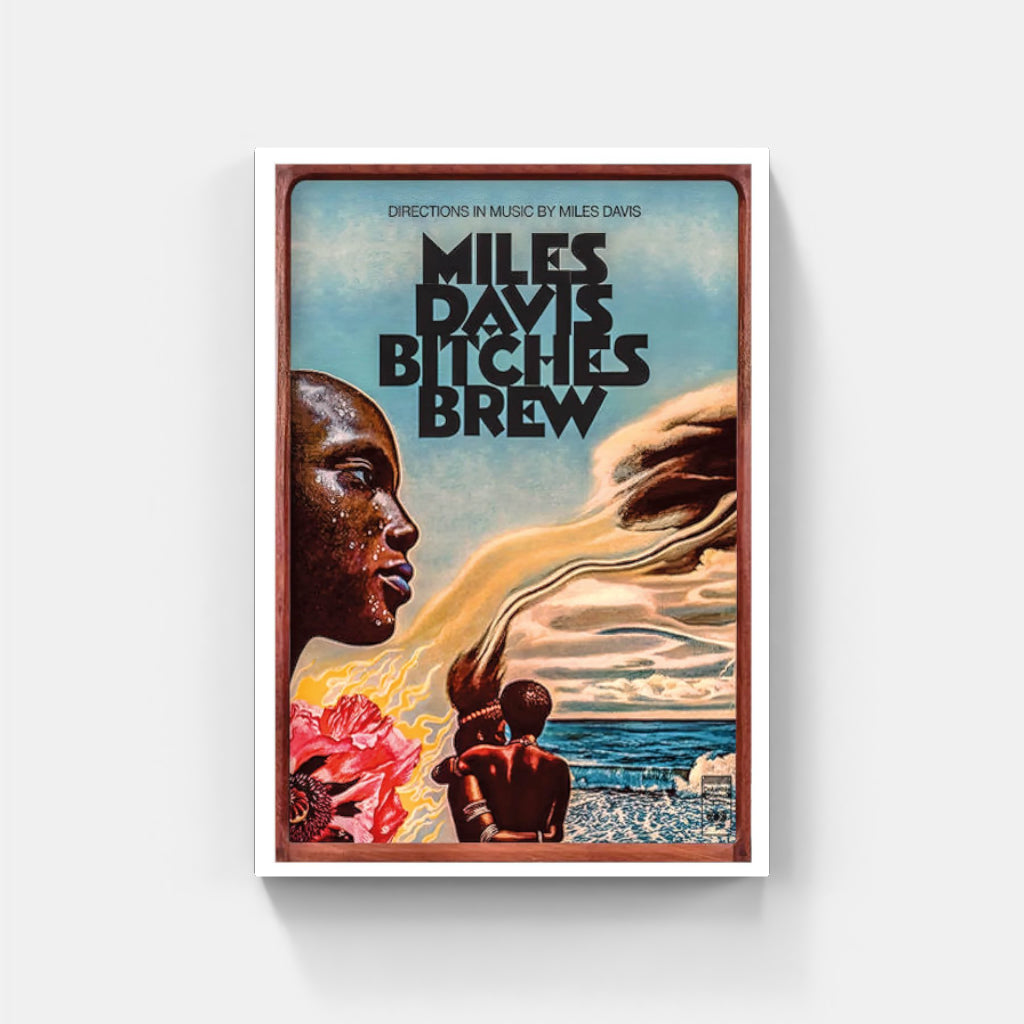 Miles Davis Bitches Brew poster