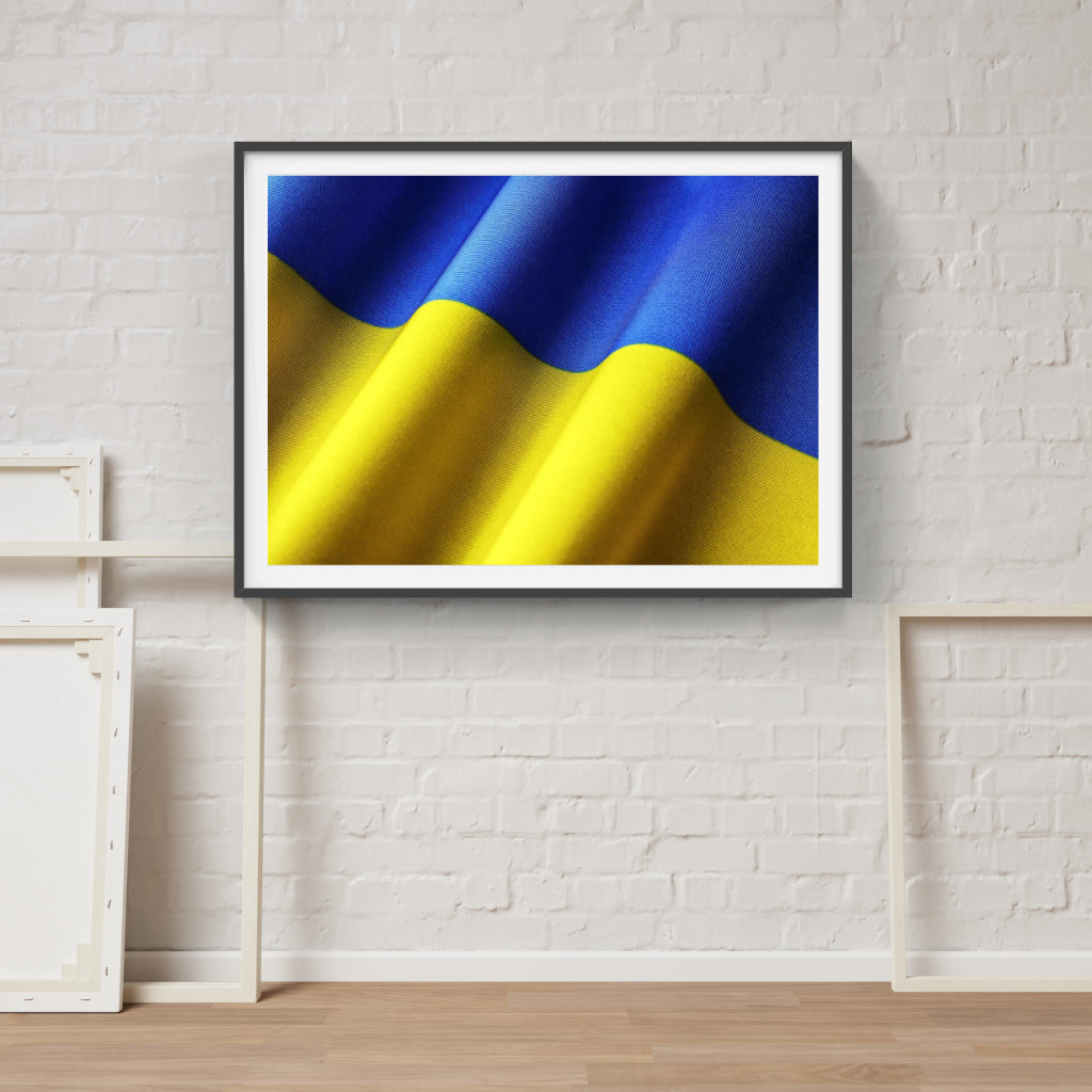 Ukraine Flag poster