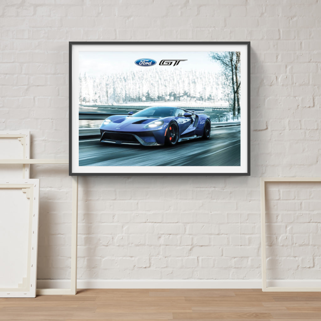 Ford GT 1 poster