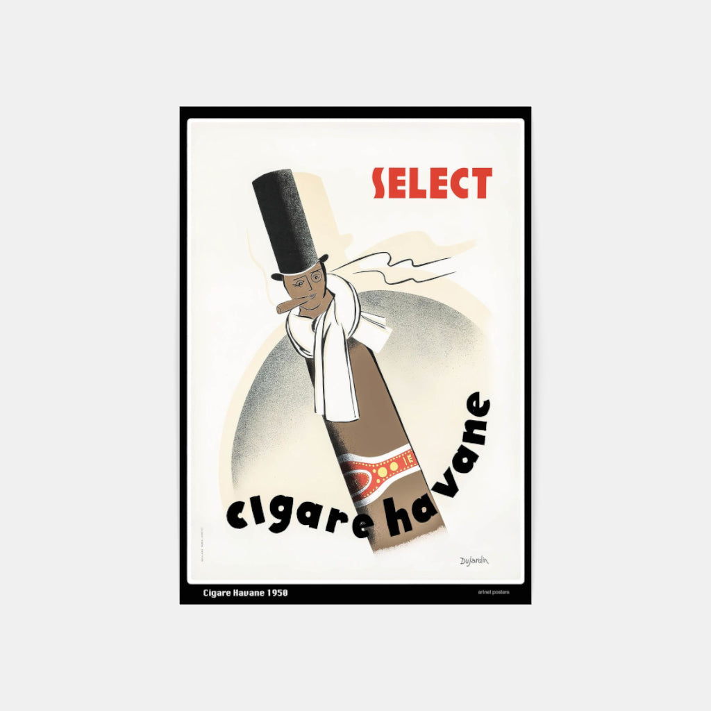 Cigar Havane Vintage Poster
