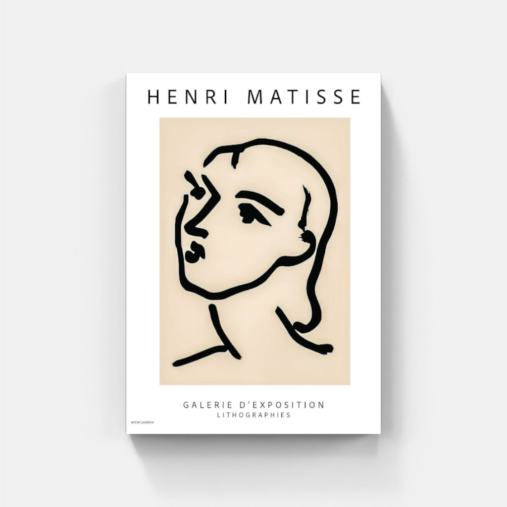 Henri Matisse Head poster