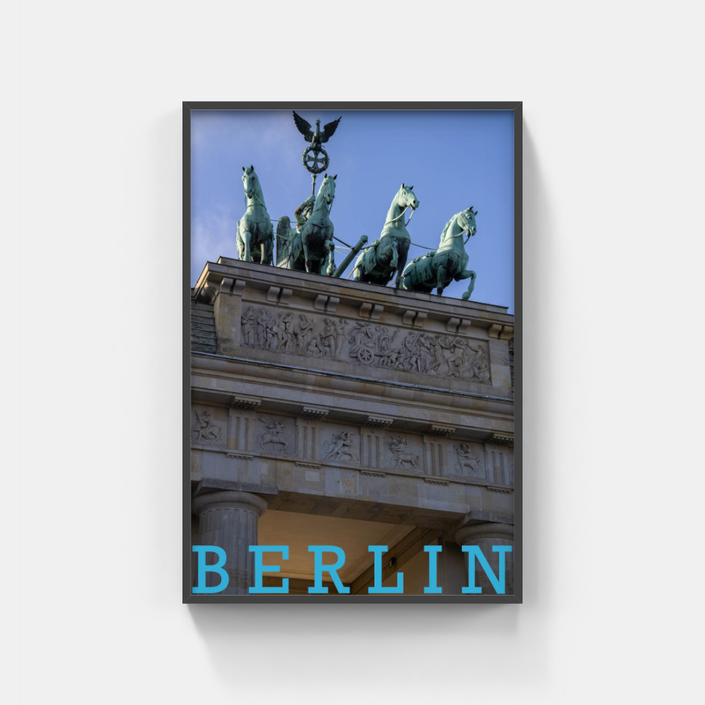 Brandenburg Gate Berlin - poster