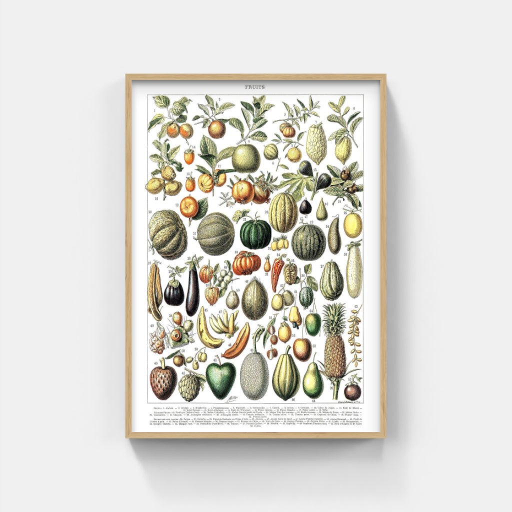 Vintage Vegetables poster