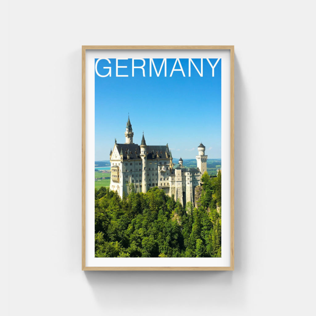 Schloss Neuschwanstein - Germany poster