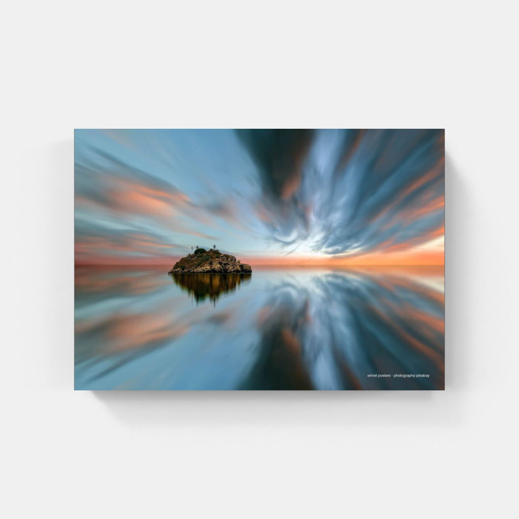 Lake Reflection poster
