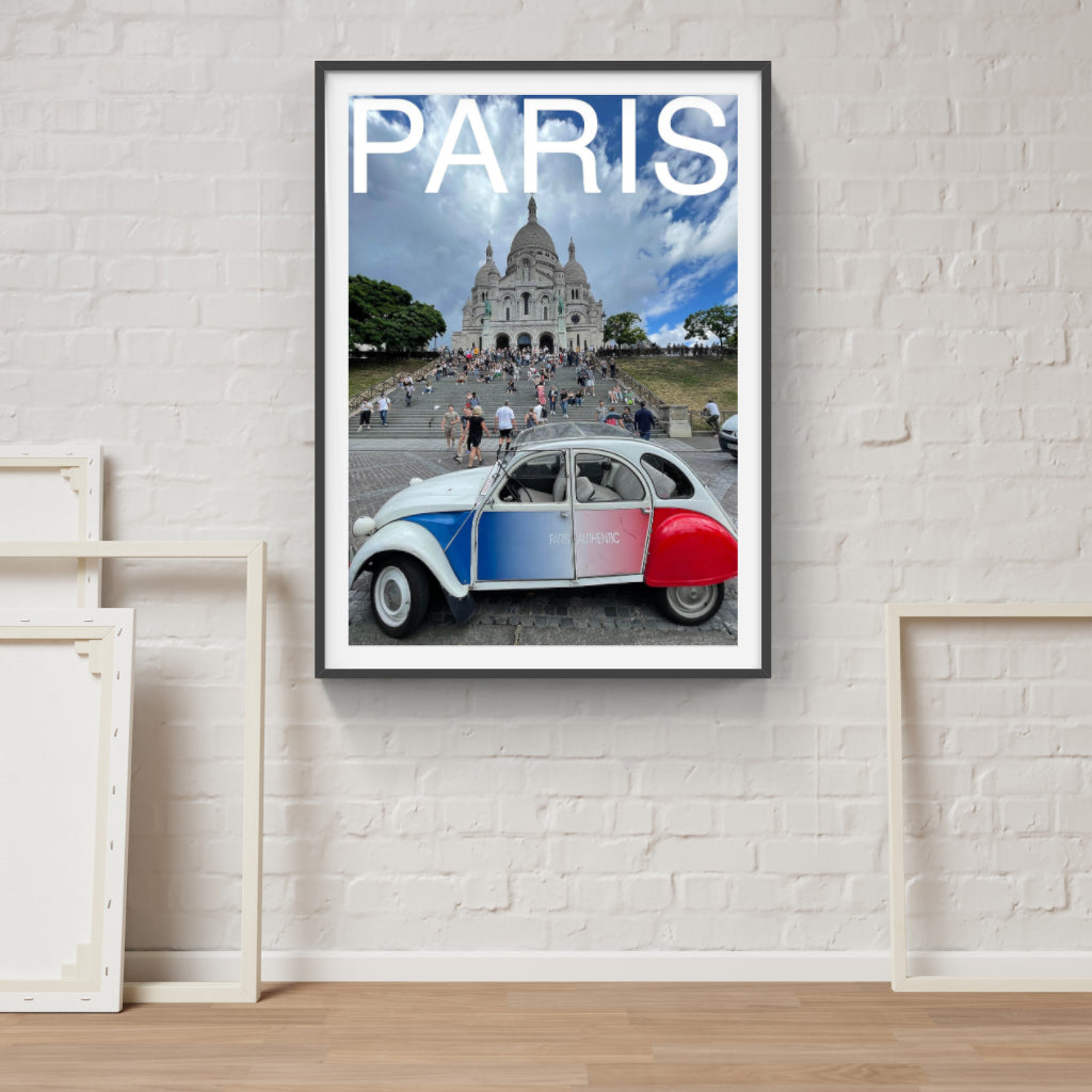 Paris Montmartre poster