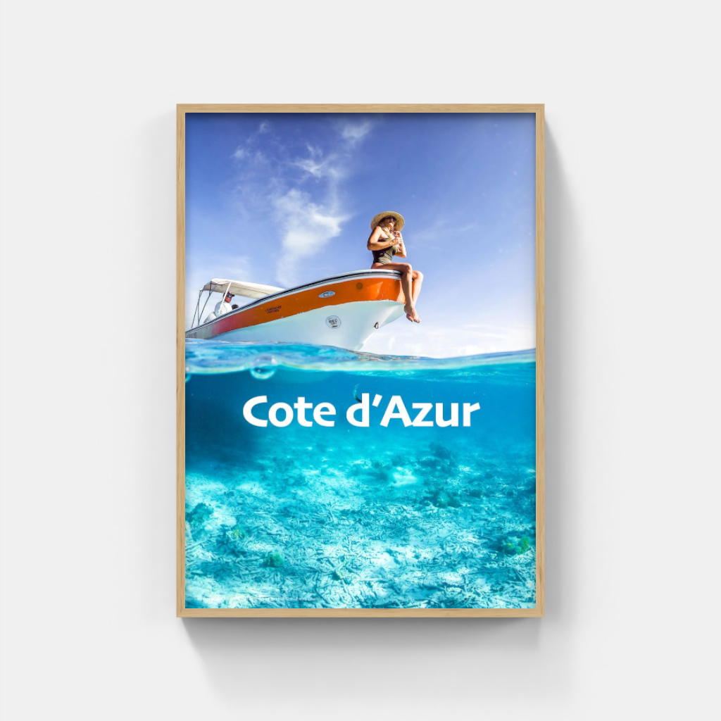 Côte d'Azur poster