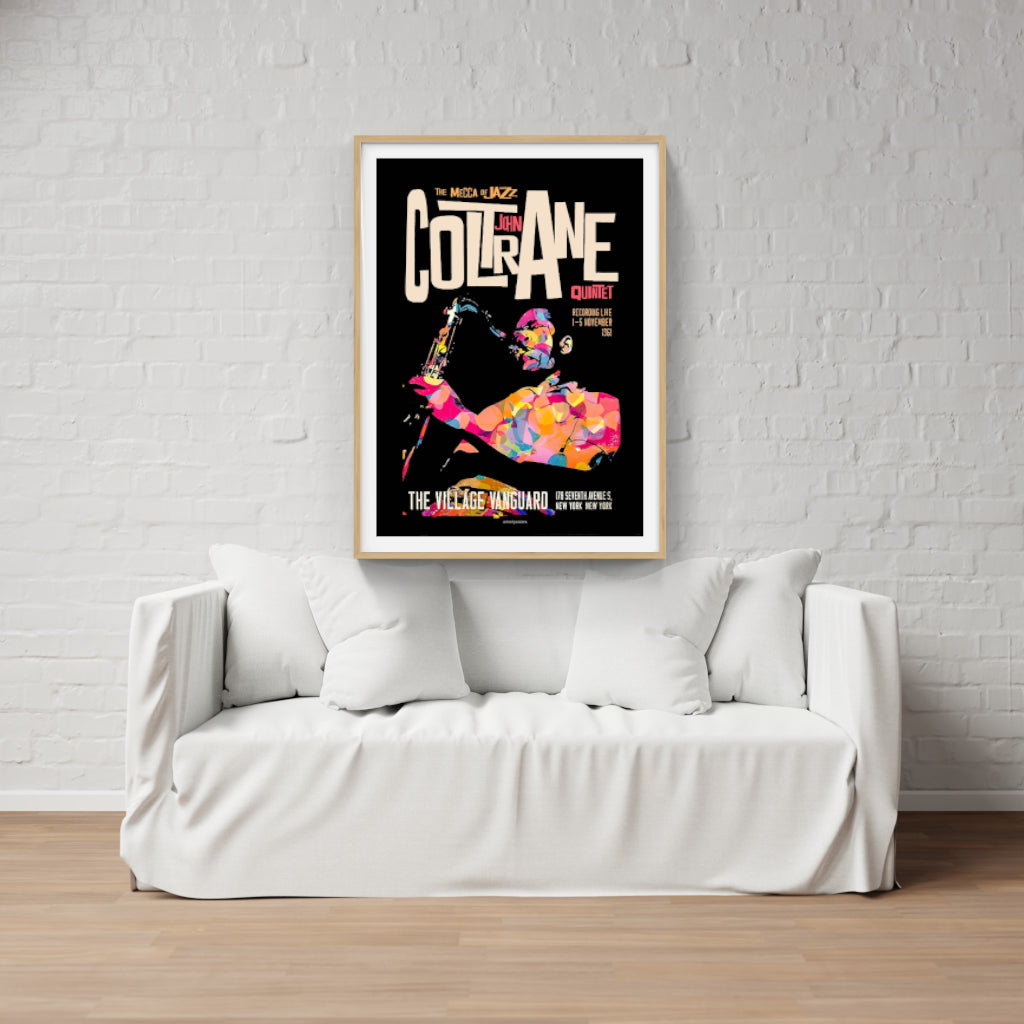 John Coltrane Village Vanguard poster