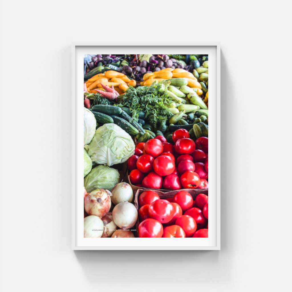 Raw Vegetables poster