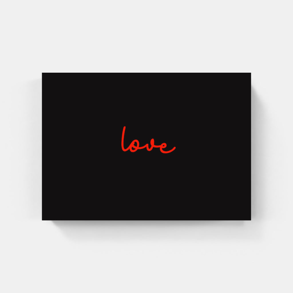 One Little Word love poster