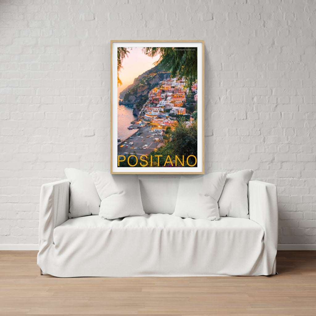 Positano Dawn poster
