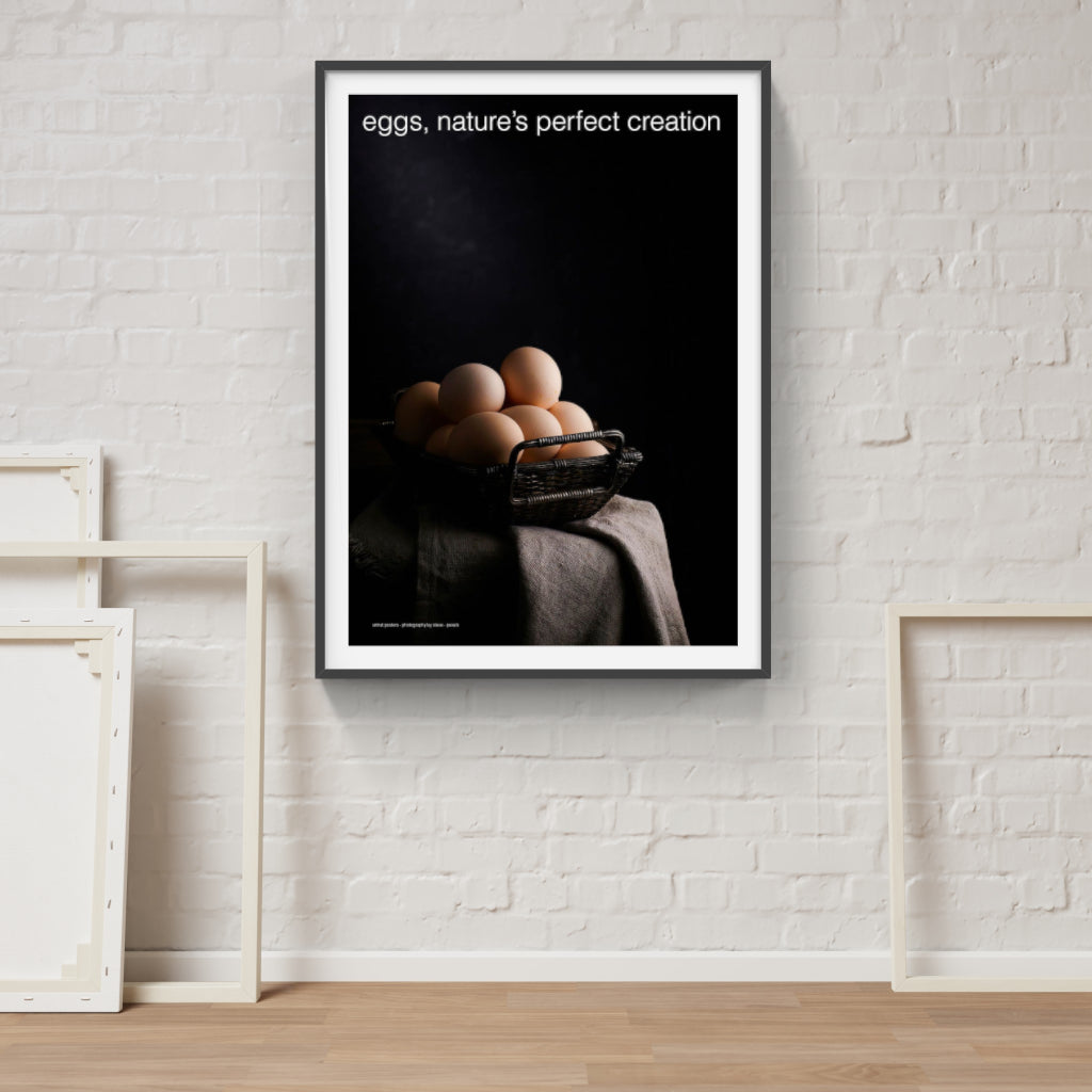 Eggs perfection - kitchen poster